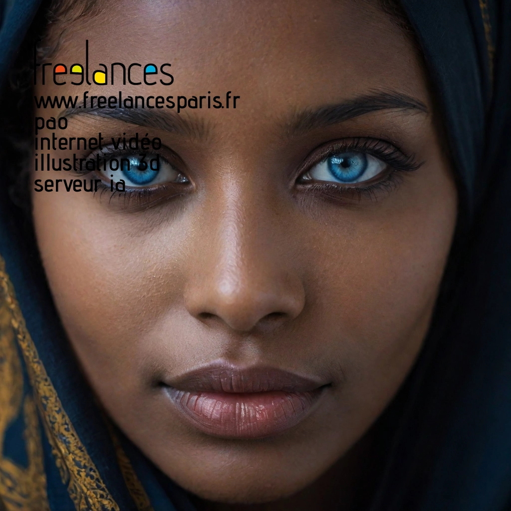 Pao mise en page internet vidéo illustration 3d serveur IA générative AI freelance paris studio de création magazines 73ebmlh0